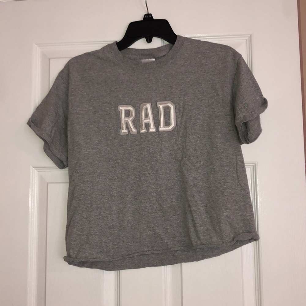 RAD crop top ☮️